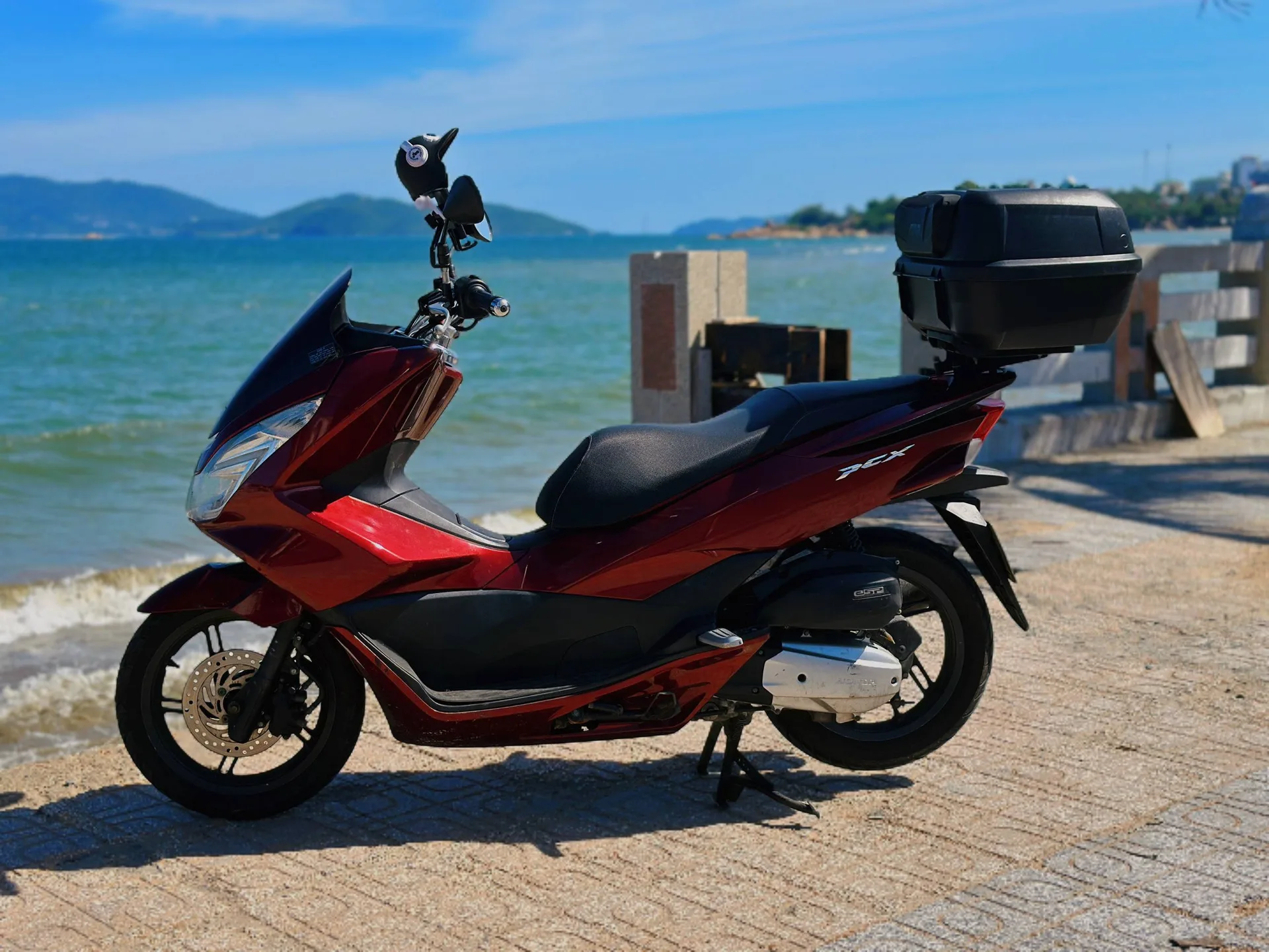 Honda PCX, 2014, красный, фото 3