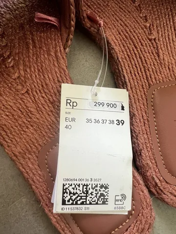 Шлепки H&M новые, 39 размер, фото 2