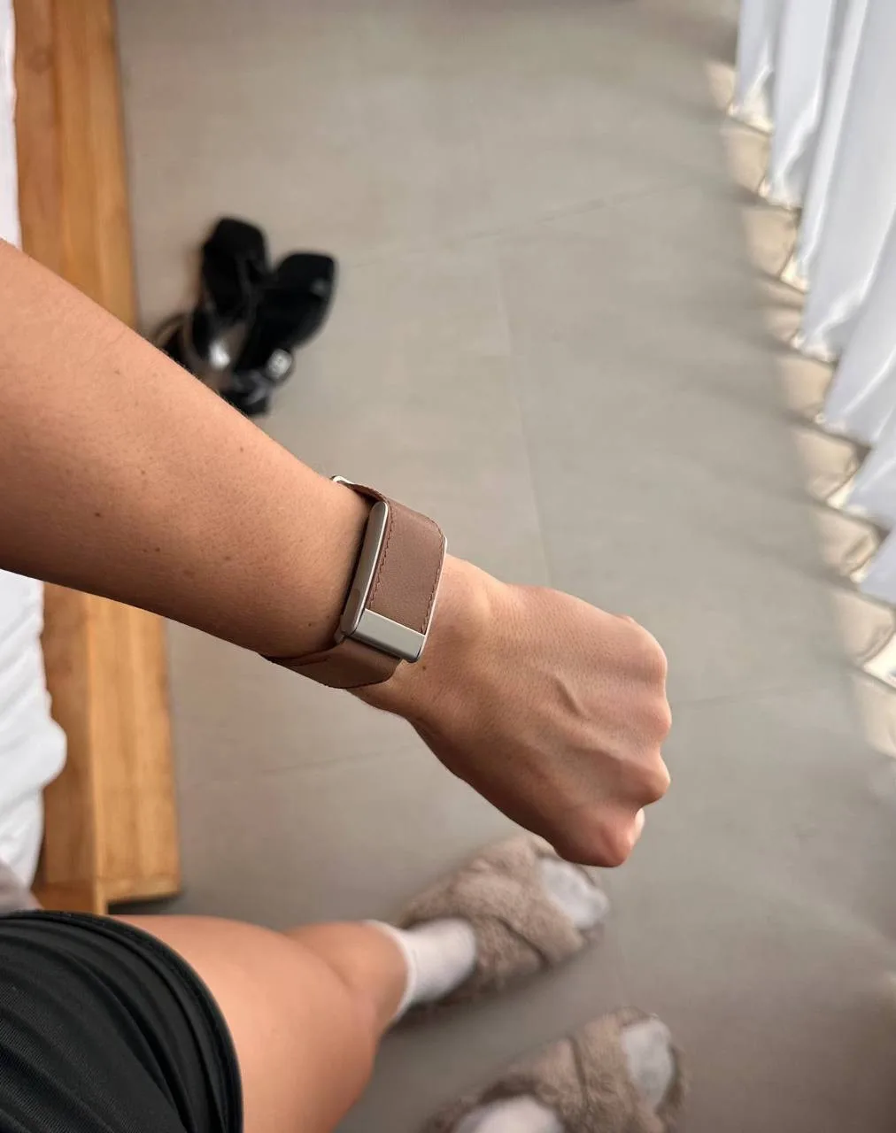 Кожаный браслет Whoop 5 life mg Band