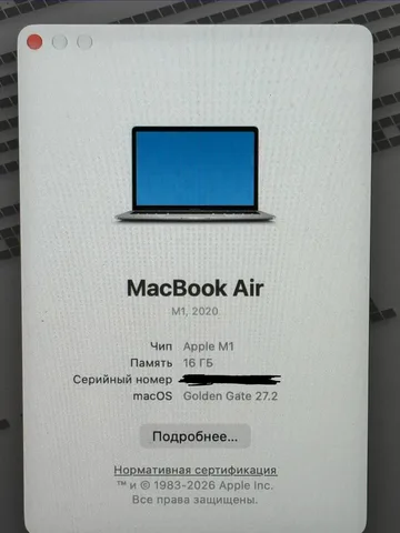 MacBook Air M1 16gb 512 gb, фото 6