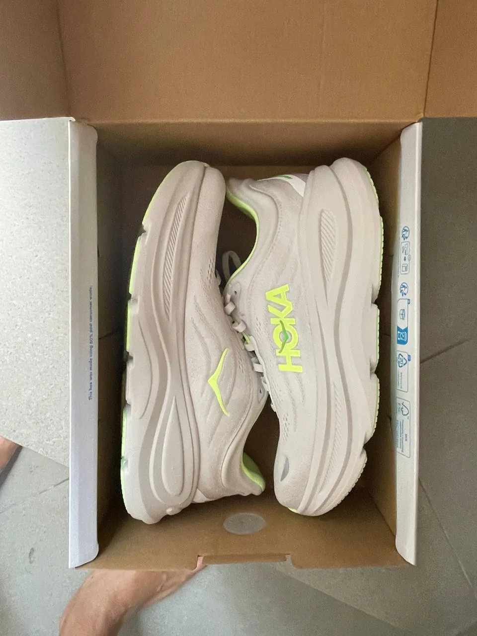 Кроссовки Hoka Bondi 9 wide, 42 2/3, новые, фото 2