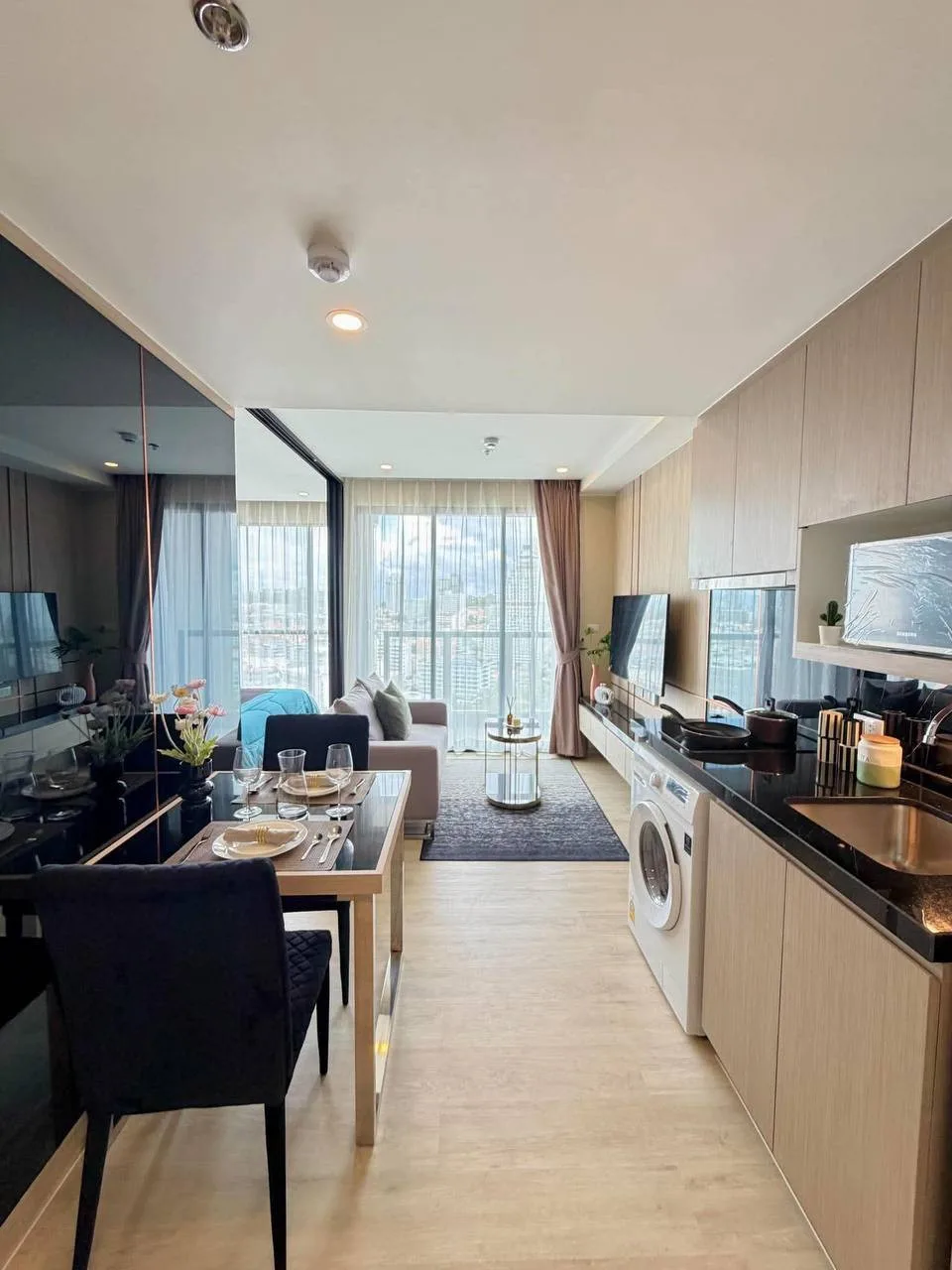 1-спальная квартира 36 м² с видом на море в Panora Phratamnak, фото 8