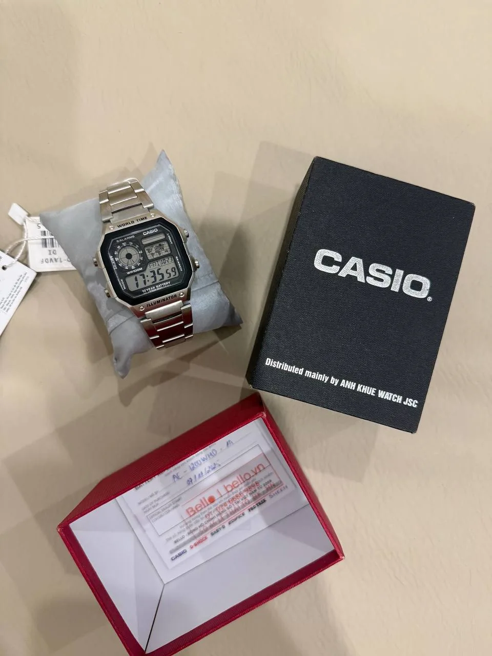 Часы Casio AE-1200WHD-1A