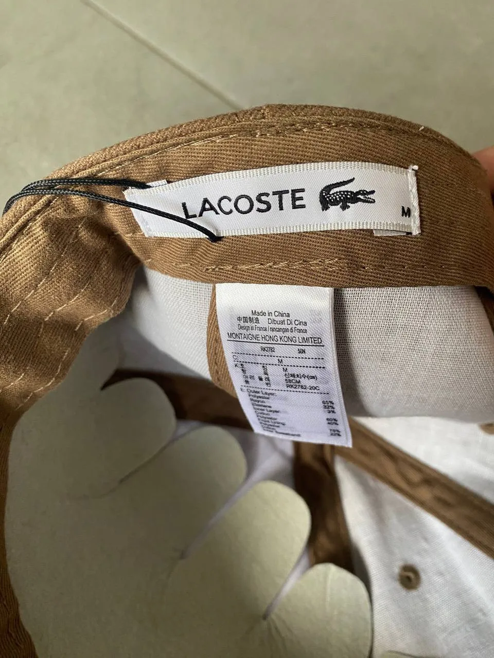 Мужская кепка LACOSTE, размер M, фото 4