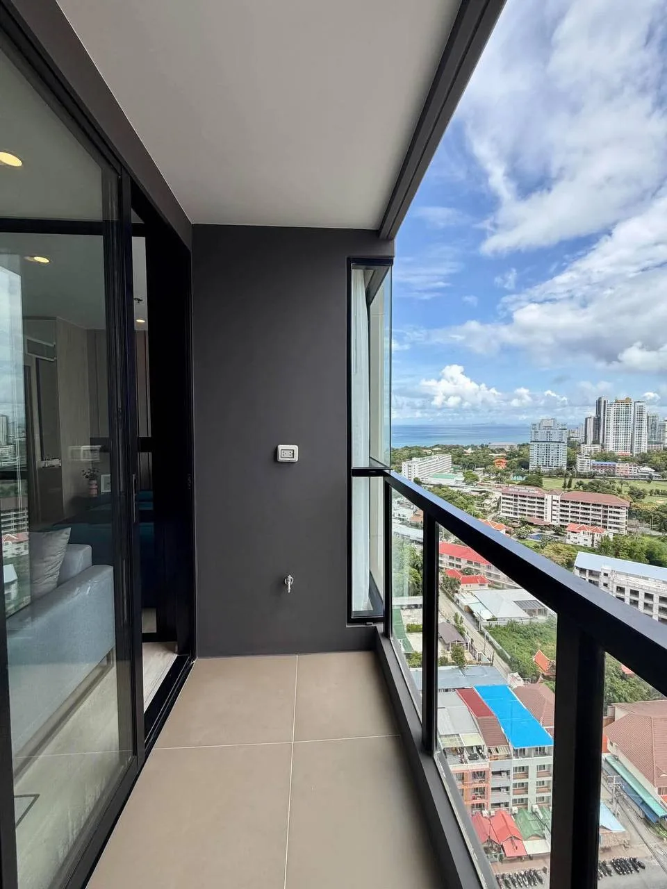 1-спальная квартира 36 м² с видом на море в Panora Phratamnak, фото 9