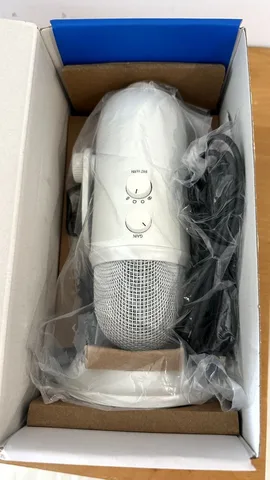Микрофон Blue Yeti USB, белый, новый, фото 2