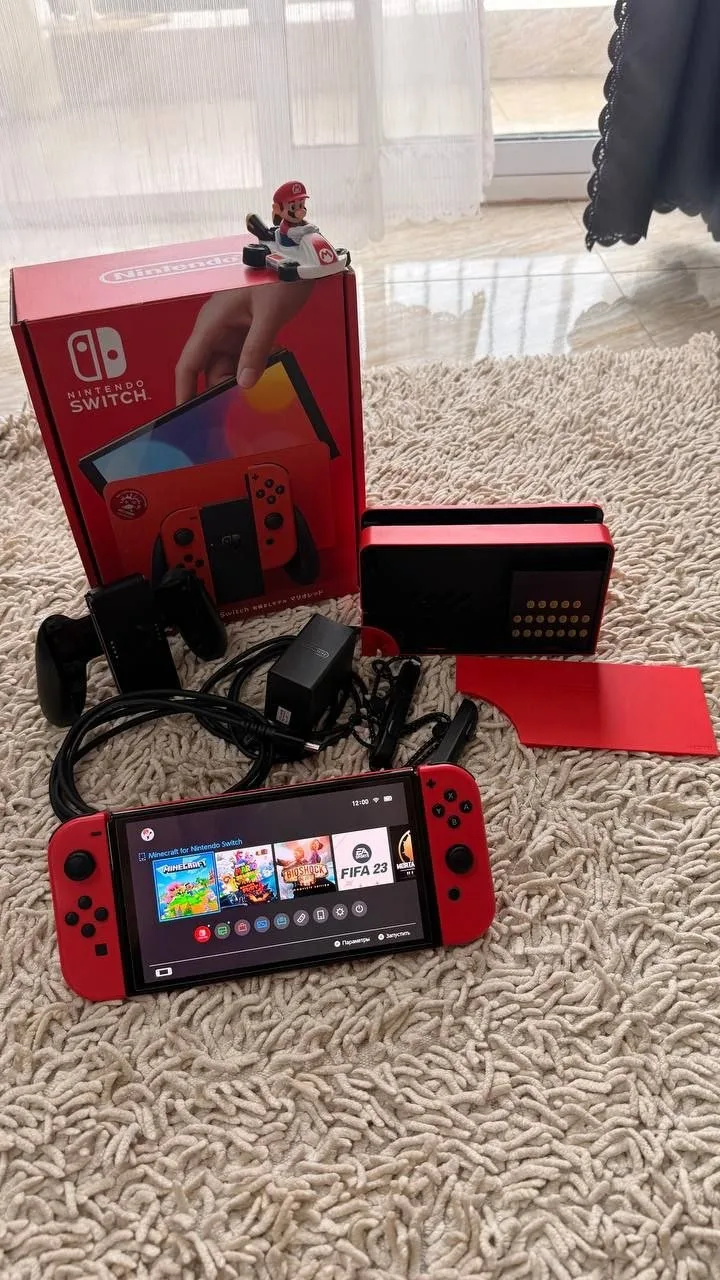 Nintendo switch oled, super Mario odyssey edition