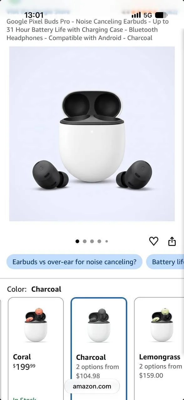 Наушники google pixel buds pro, фото 3