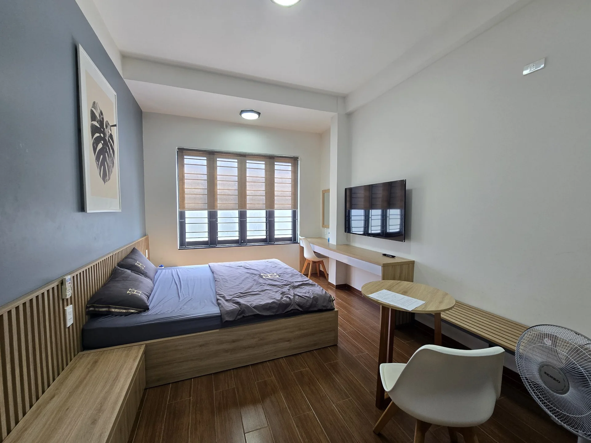 Студия 25 м² с балконом, ACC Vườn Xoài, центр