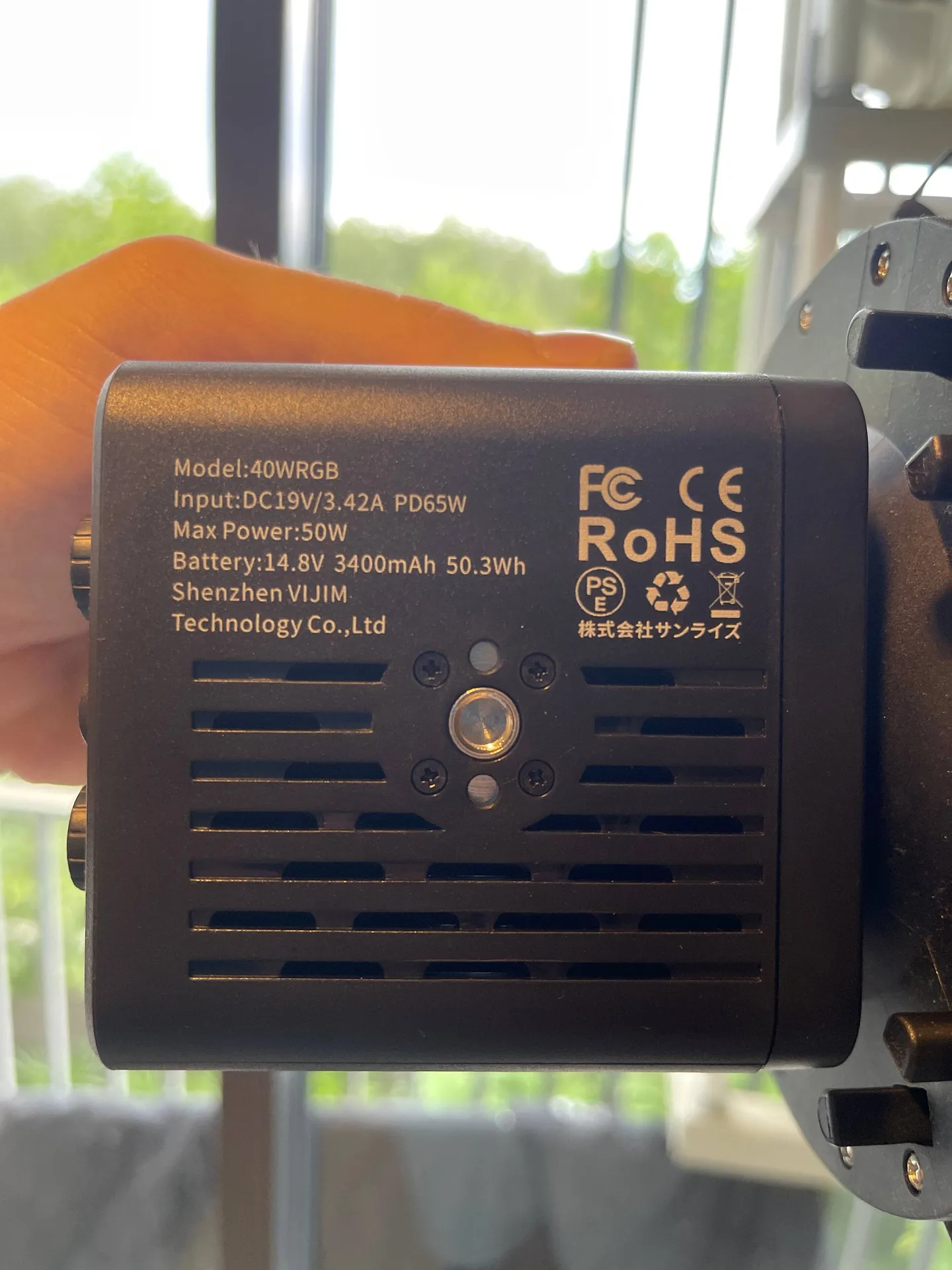 Свет Ulanzi 40W RGB с софтбоксом AS-D30, фото 3