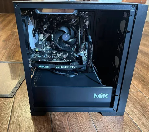 Игровой ПК Ryzen 5 5500 / RTX 3050 + монитор MSI 27″, фото 2