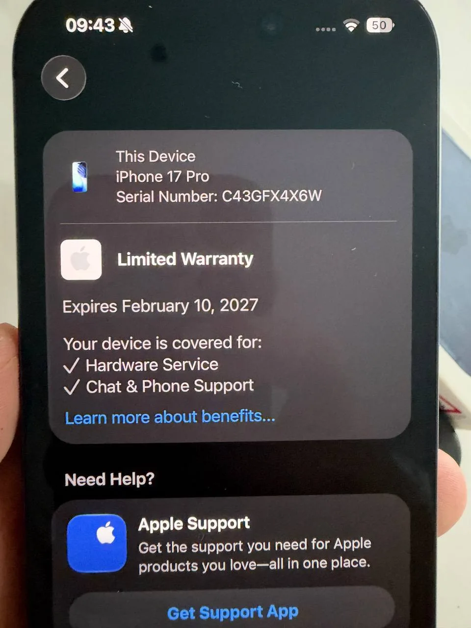 iPhone 17 Pro 256GB, синий, фото 7