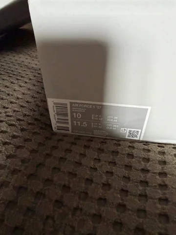 Кроссовки Nike Air Force 1 ’07 White / Black, фото 3