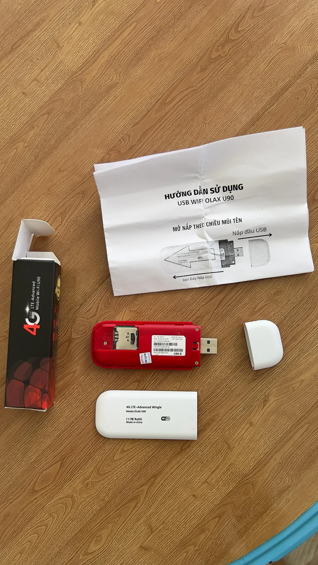 4G wi-fi роутер U-90 Olax, новый