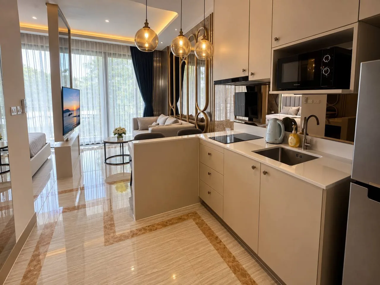 Квартира 35 м² в Bellevue Lagoon, Банг Тао, фото 2