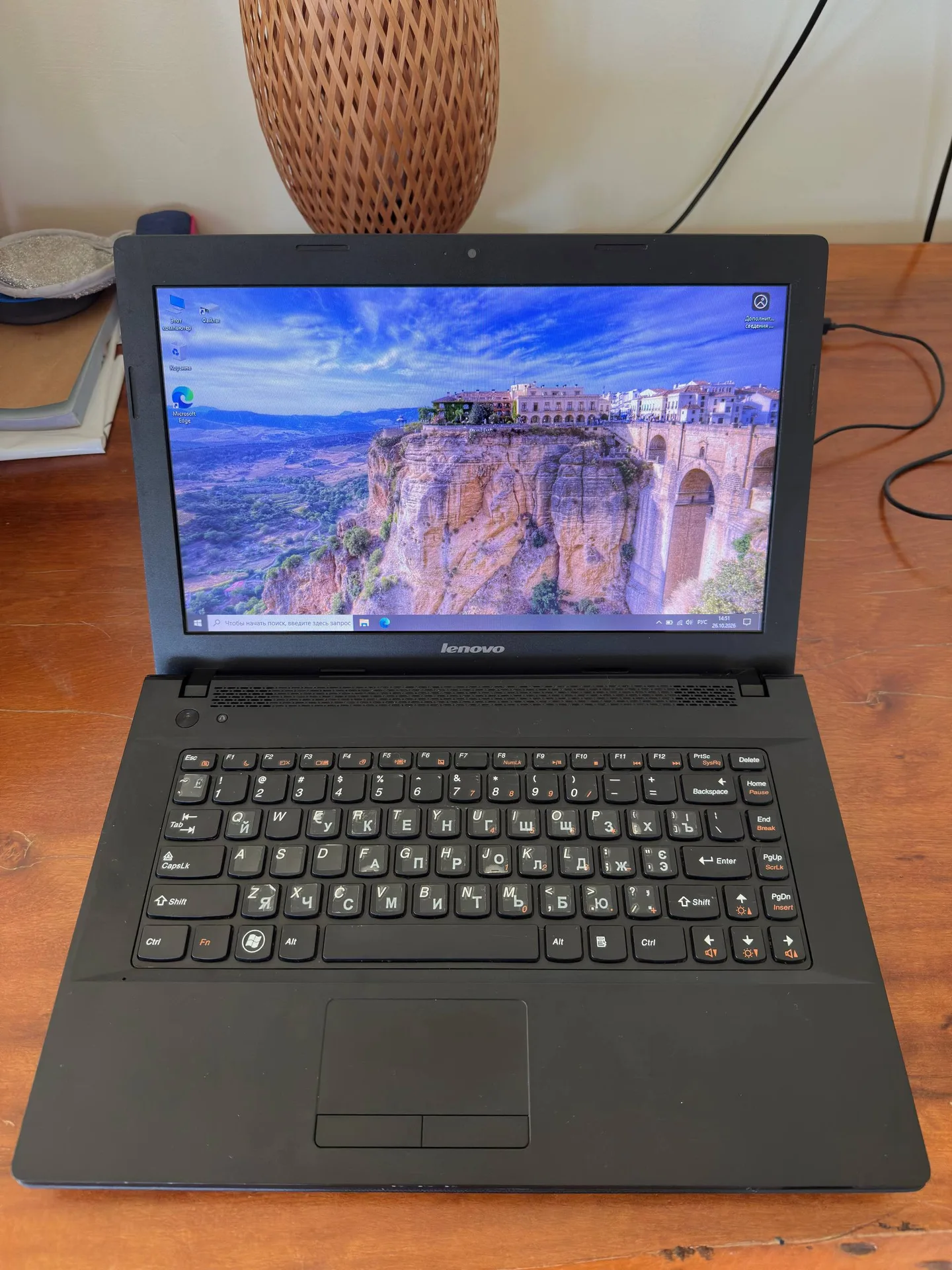 Ноутбук Lenovo G400, 14 дюймов, 8 ГБ
