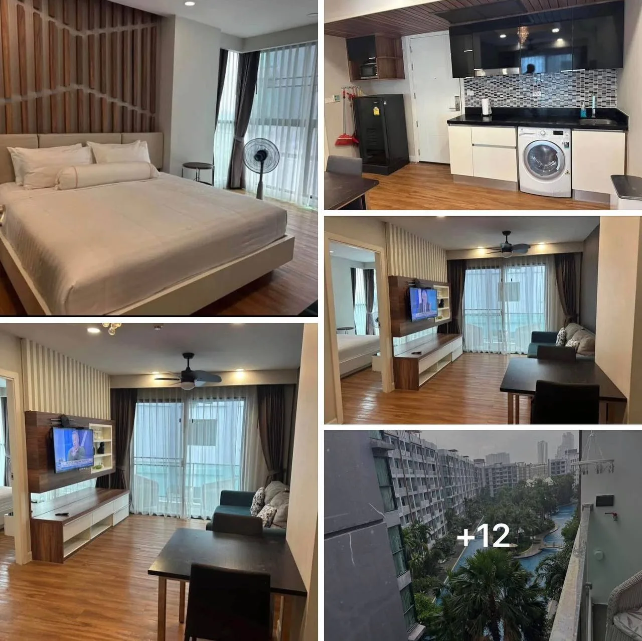 2-спальная угловая квартира в Dusit Grand Park
