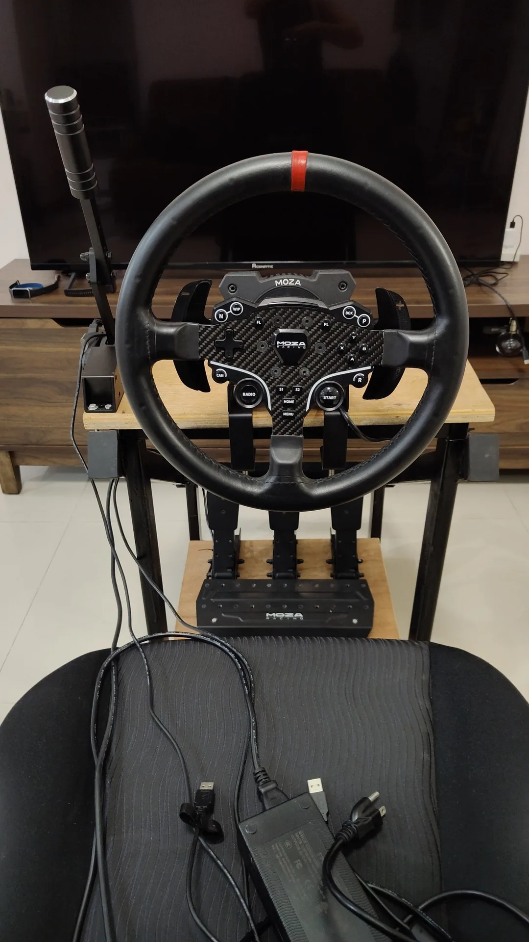 Комплект MOZA R5 с кокпитом