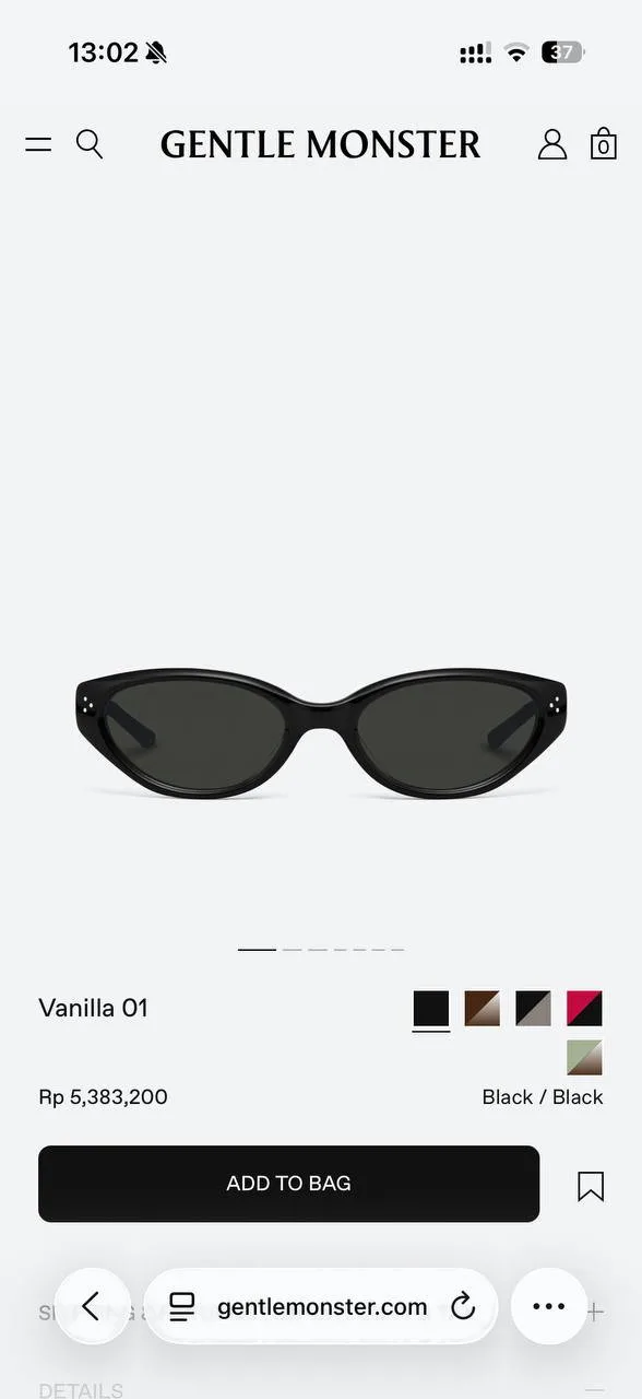 Очки gentle monster vanilla