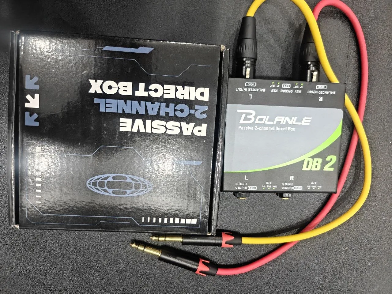 Дибокс BOLANLE db-2, пассивный, 2 канала