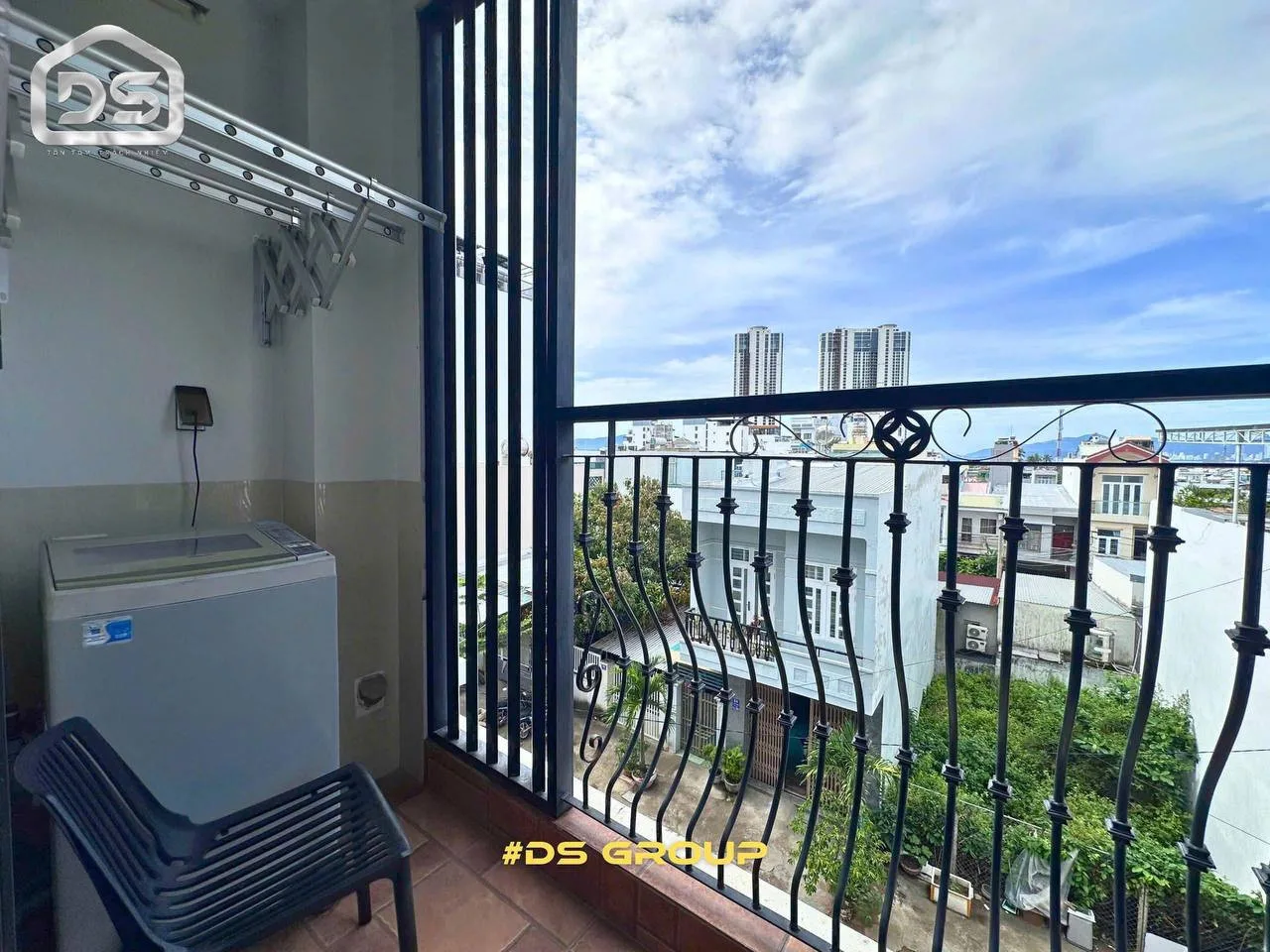1-комнатная квартира на Lê Văn Miến, 40 м², вид на море