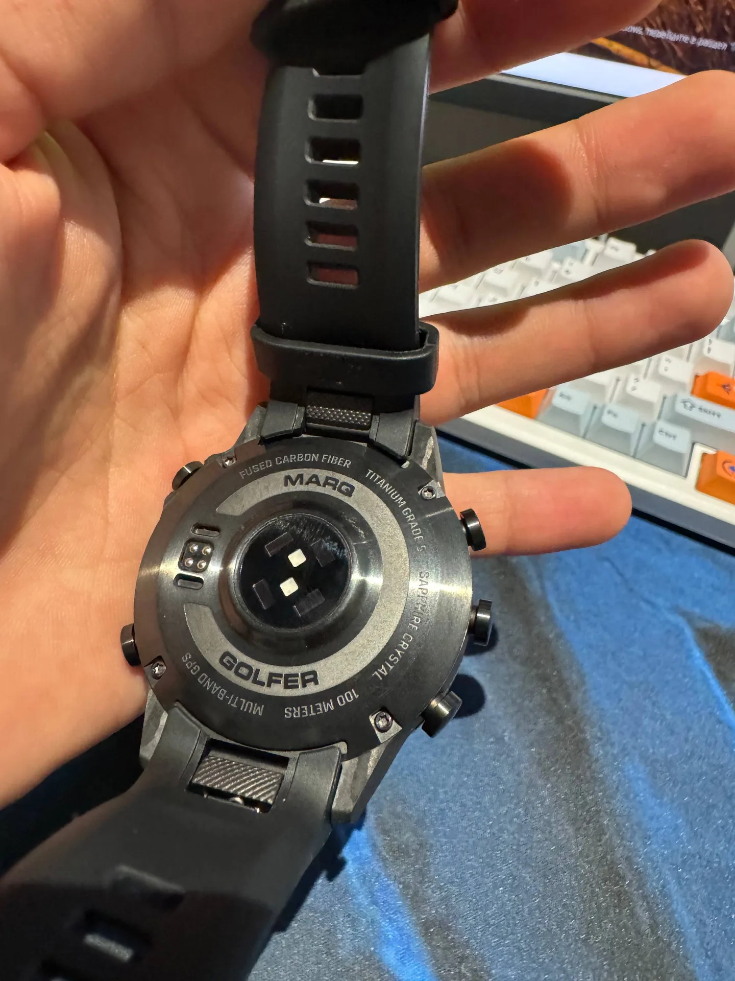 Часы Garmin MARQ Golfer (gen2) Carbon Edition, фото 5