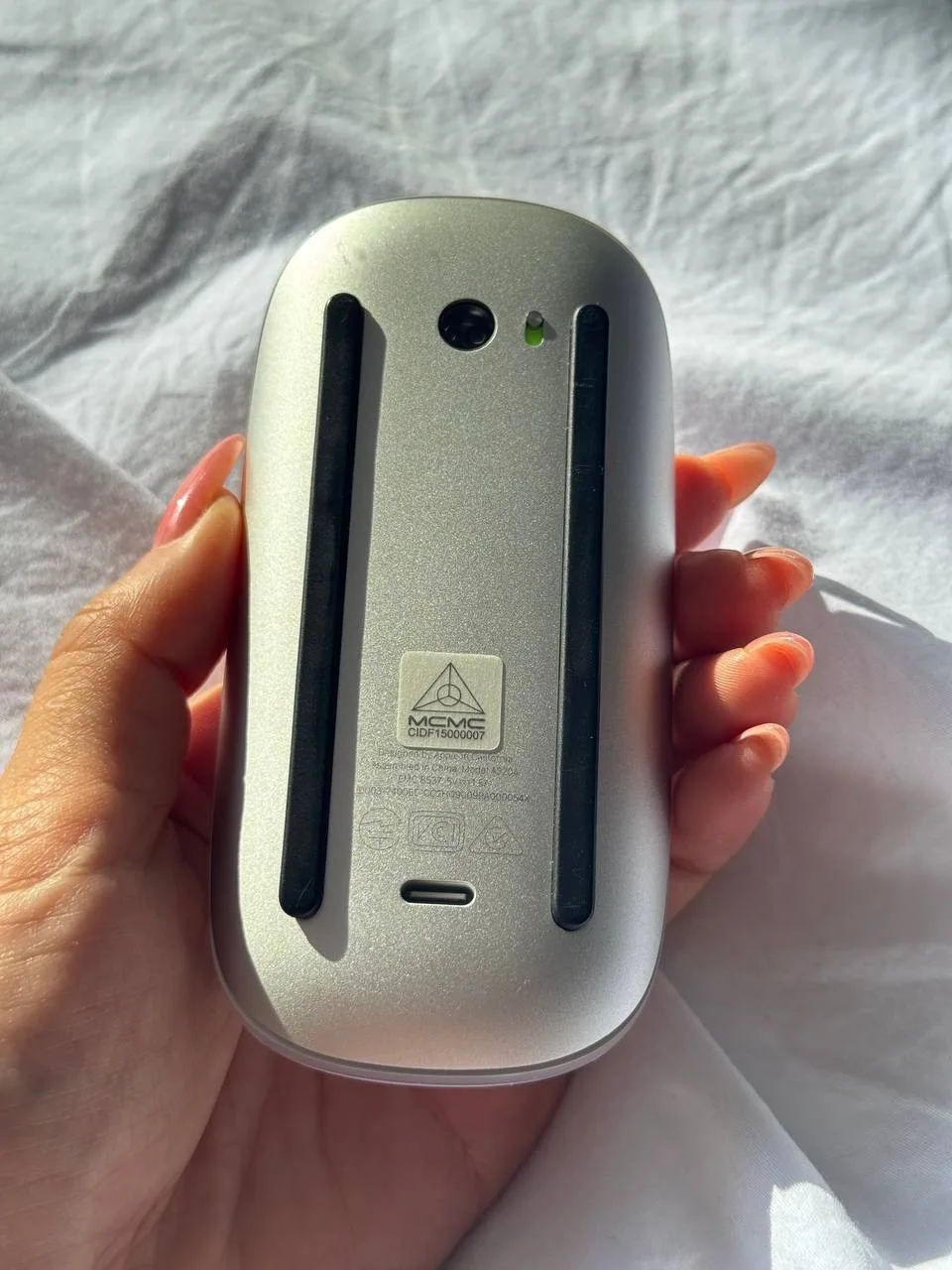 Apple Magic Keyboard и Magic Mouse, белые