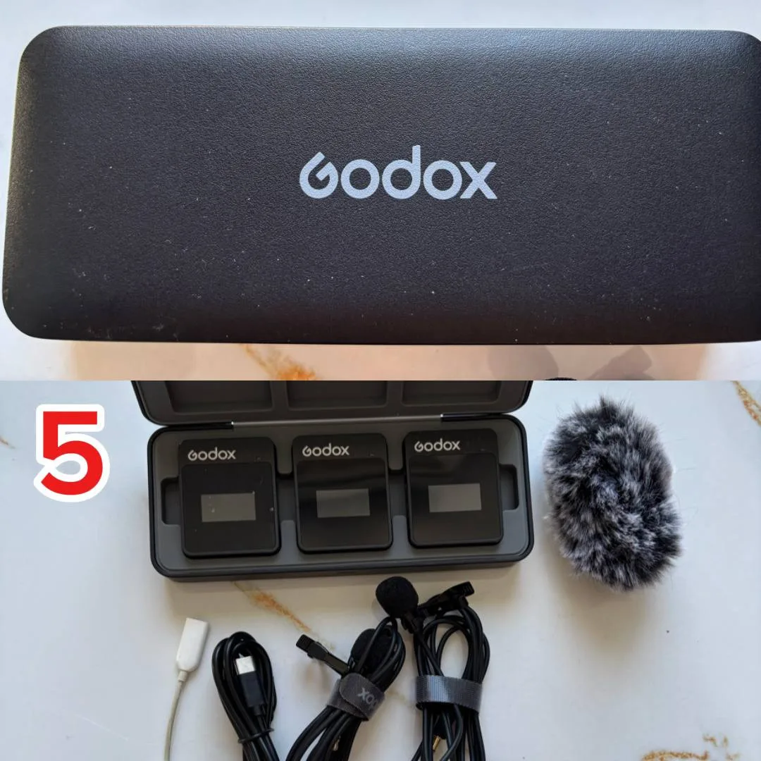 Беспроводные микрофоны Godox MoveLink II M2