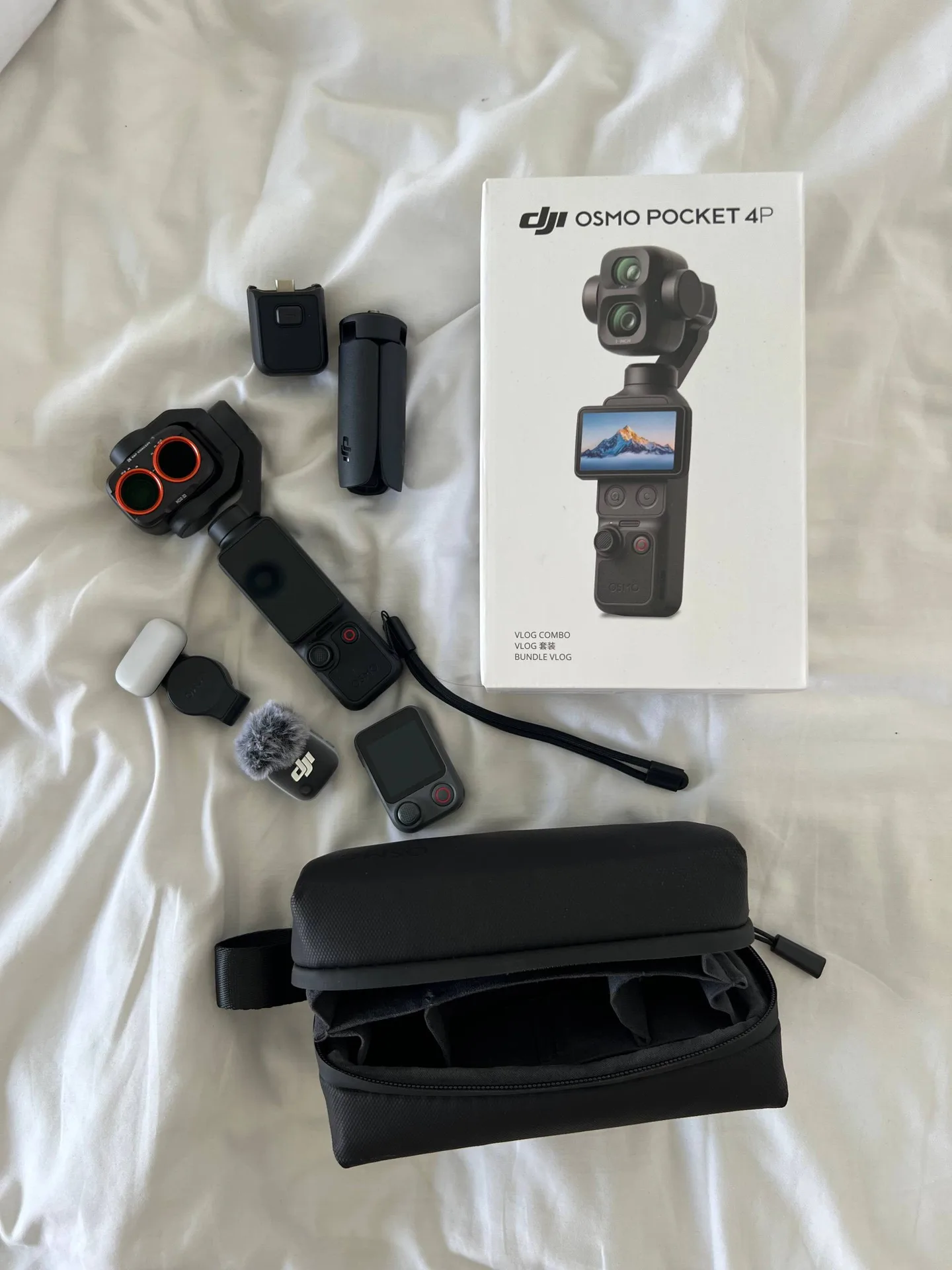 Dji Osmo Pocket 4p VLOG COMBO, полный комплект
