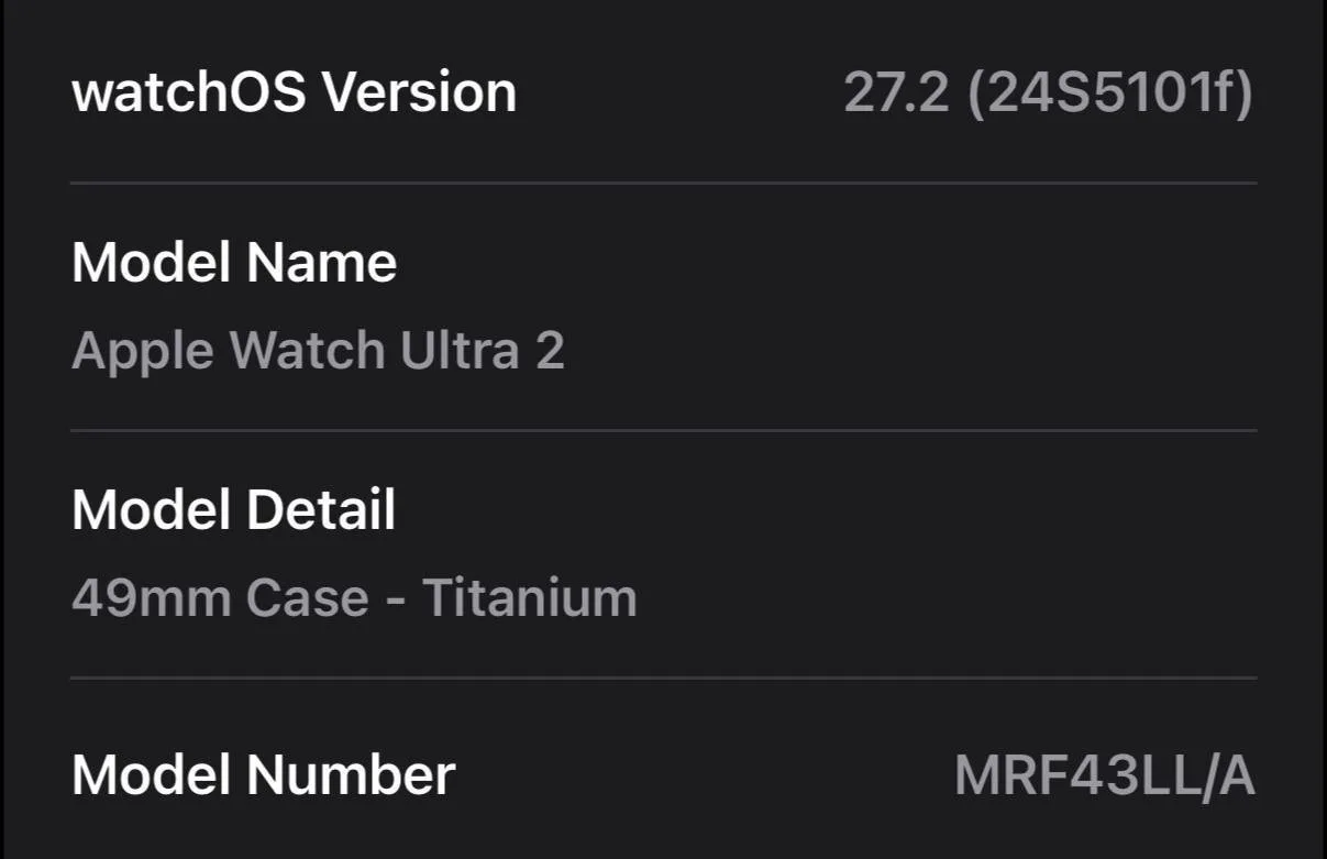 Apple Watch 2 Ultra 49mm Titanium