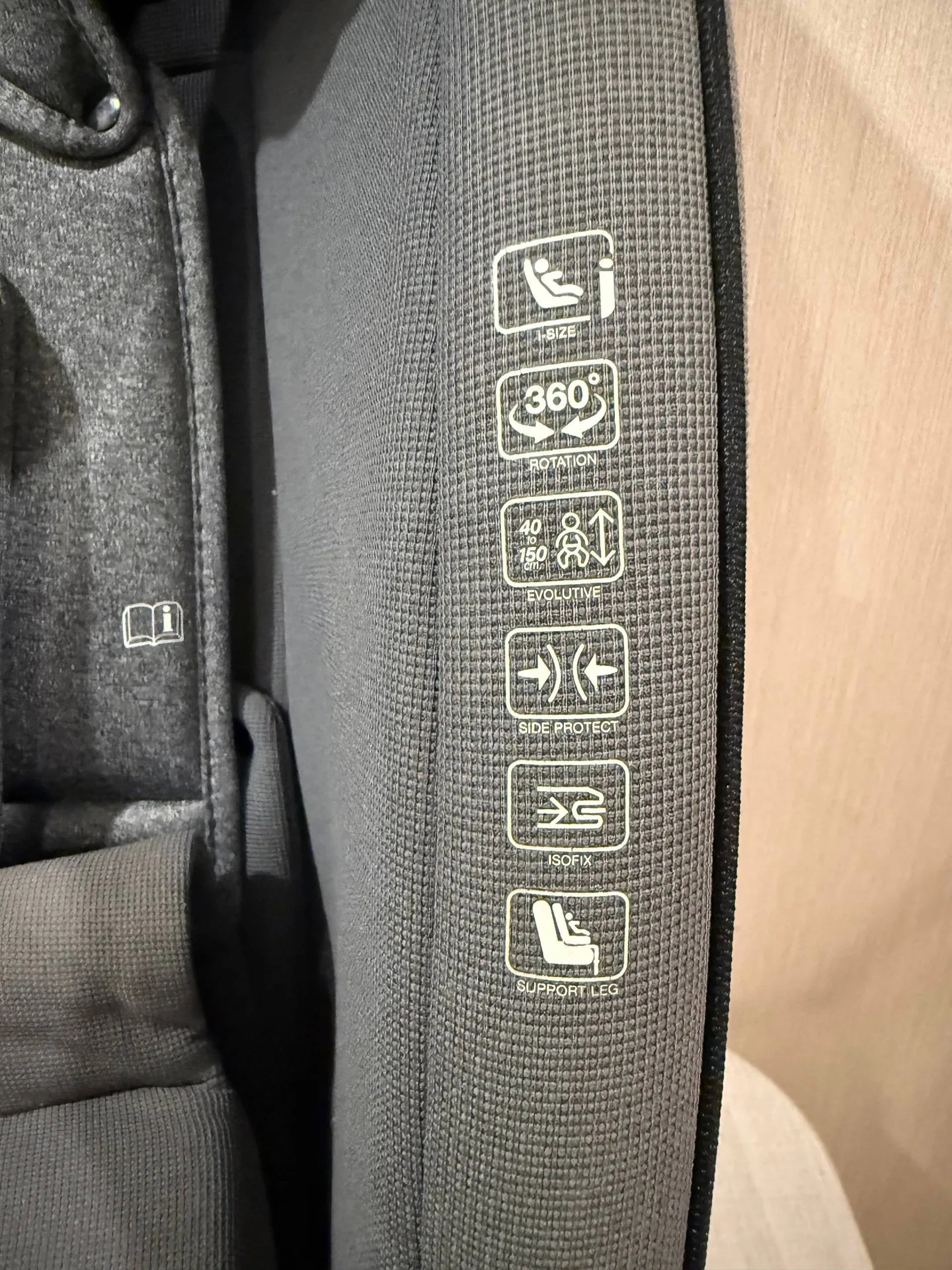 Детское автокресло CAMERA i-BID 360+ с ISOFIX, фото 5