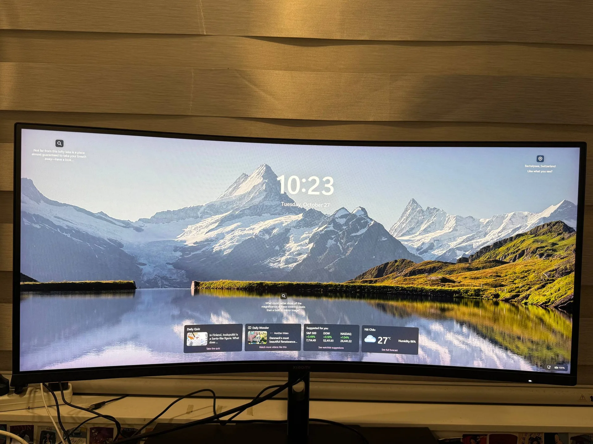 Монитор Xiaomi G34WQi 34", изогнутый