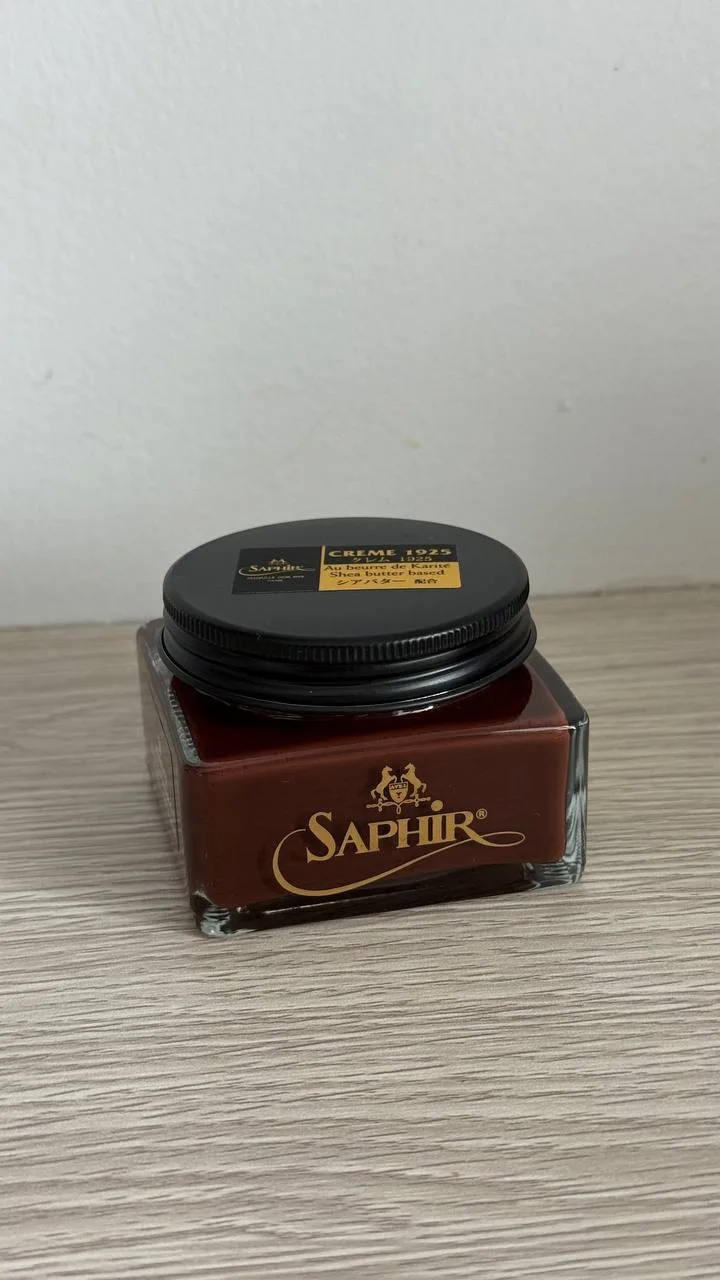 Крем для обуви Saphir Médaille d’Or Crème 1925, 75 мл