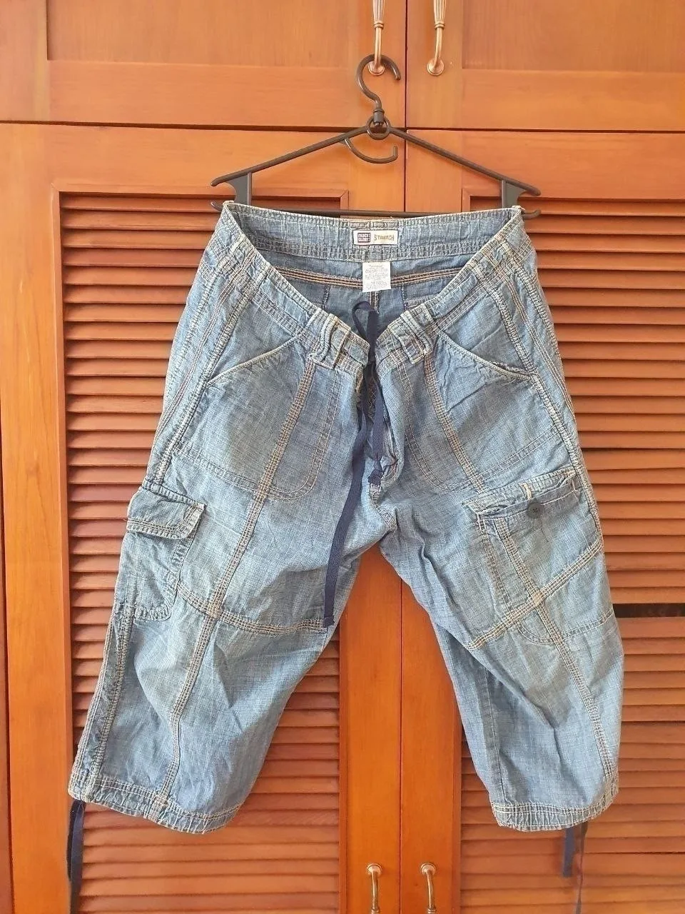 Джинсовые бриджи, 50-52