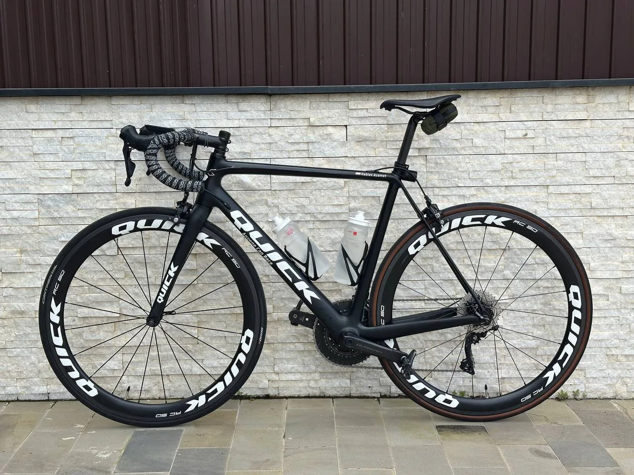 Шоссейный велосипед QUICK Full Carbon, размер M, 7,2 кг, фото 2