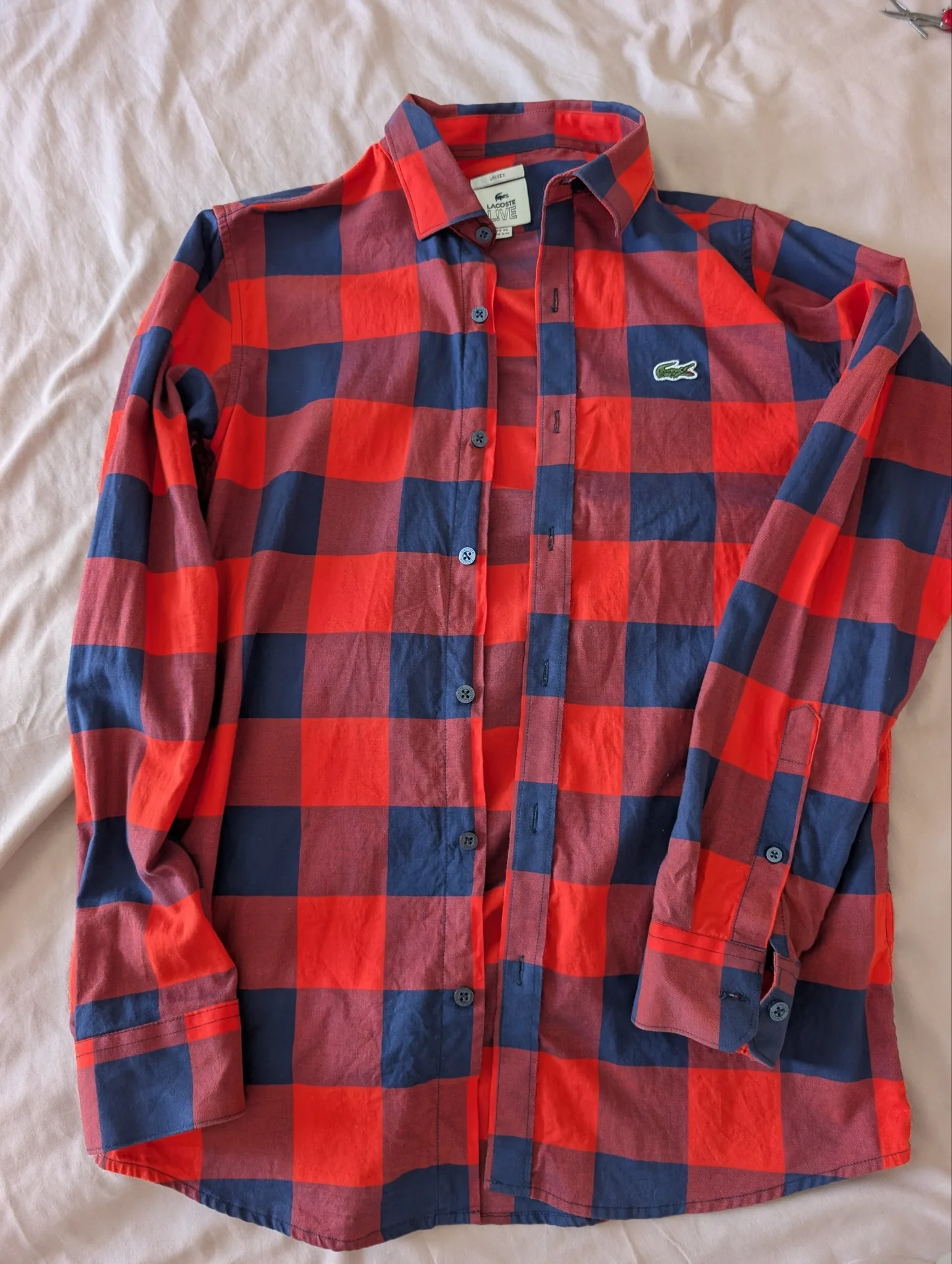 Рубашка Lacoste Live, Unisex, размер S