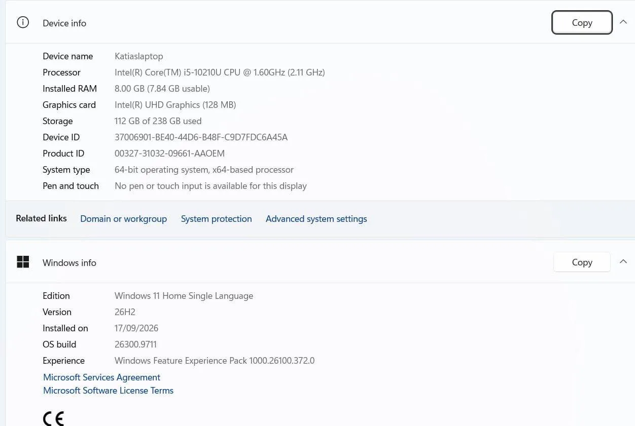 Huawei MateBook D 14, i5 / 8 GB / 256 GB SSD, фото 5