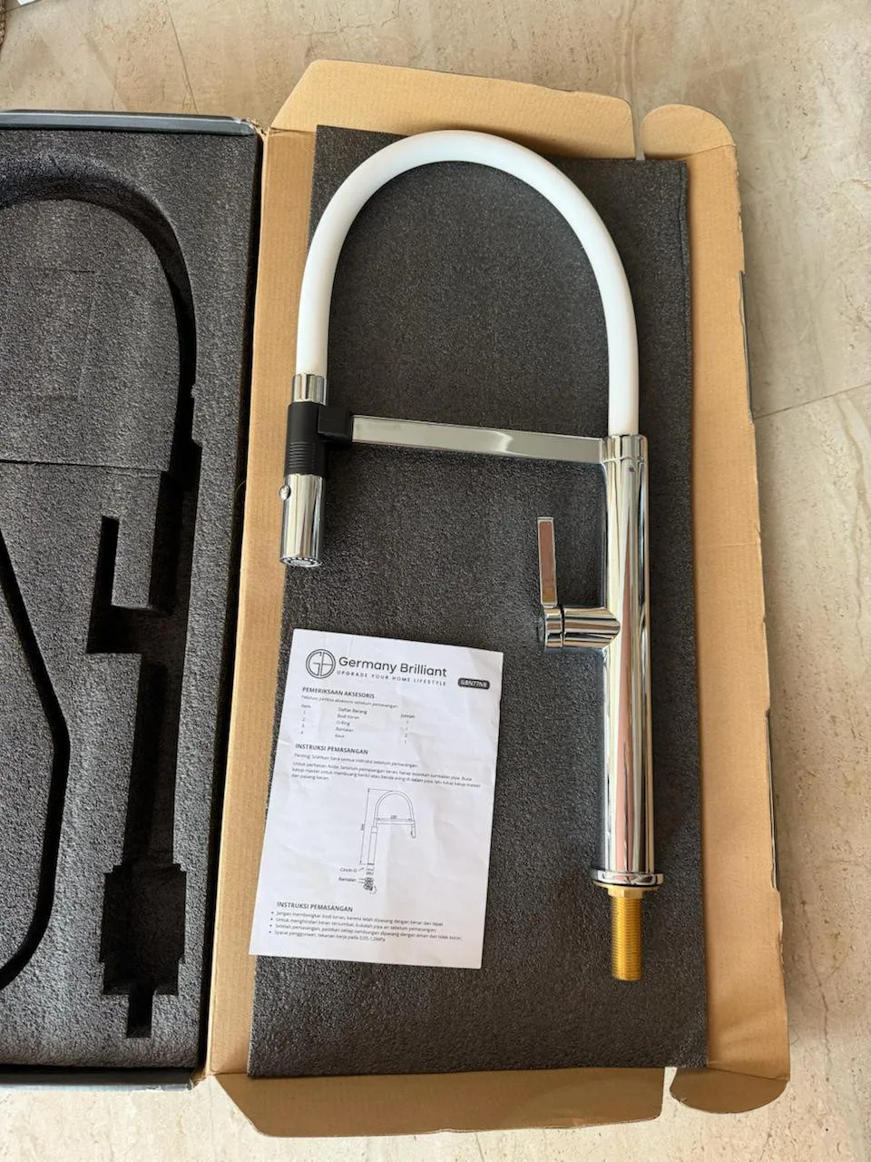 Кран Germany Brilliant GBN77NB, новый