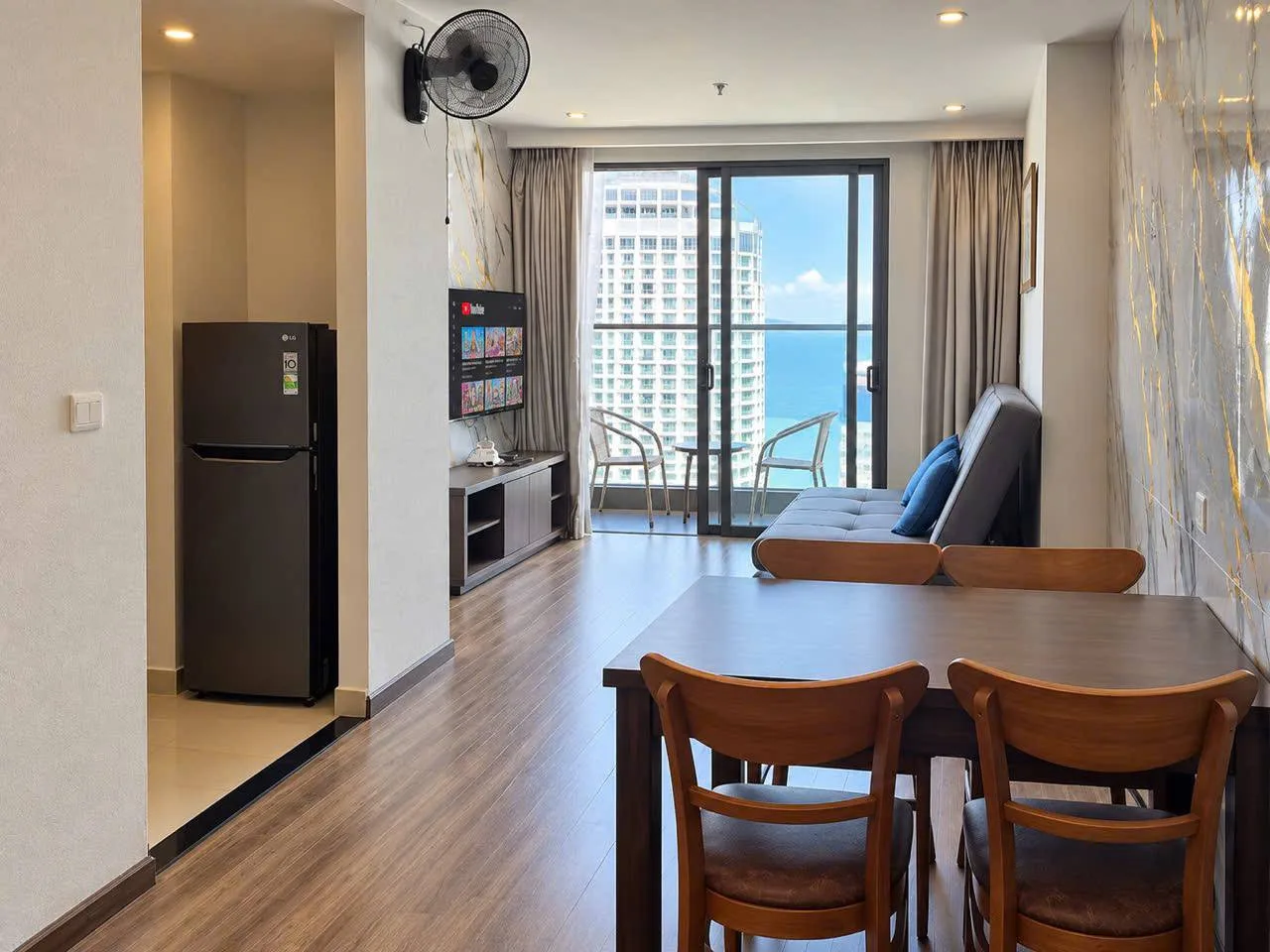 Квартира 60 м² с 2 спальнями в VIRGO, вид на море, фото 4