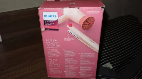 Набор Philips: фен с 2 насадками и плойка, фото 4