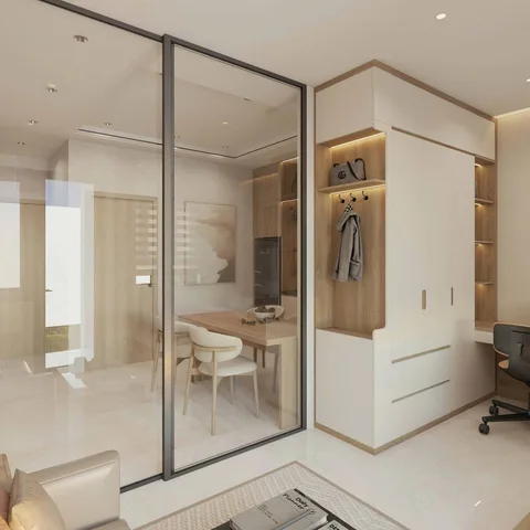 Новая квартира с отдельной спальней, 40 м², Phước Hải, фото 5