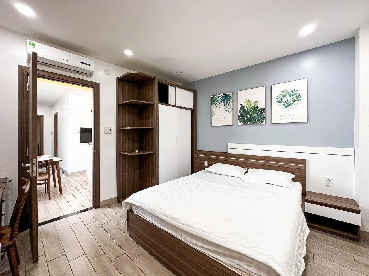 Квартира с 1 спальней 40 м², Винь Нгуен, свет и вода включены