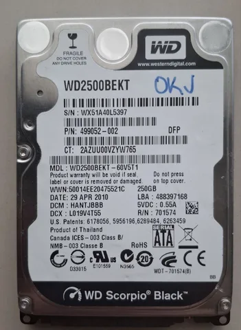 HDD WD 250 Gb во внешнем корпусе, фото 2