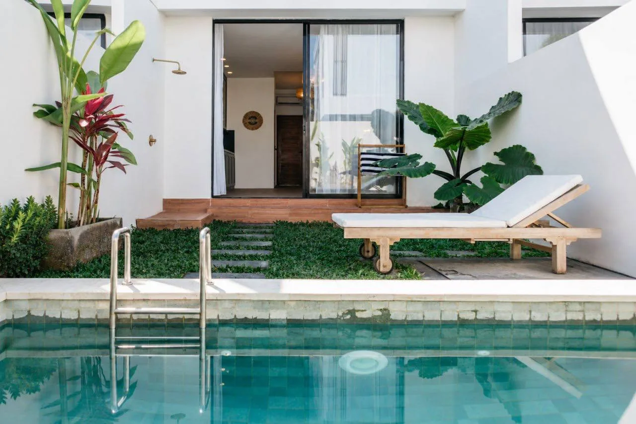 2BR лофт Santara Villas Ubud, 110 м²