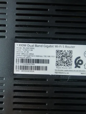 Роутер Ruijie Reyee RG-EW1300G, фото 2
