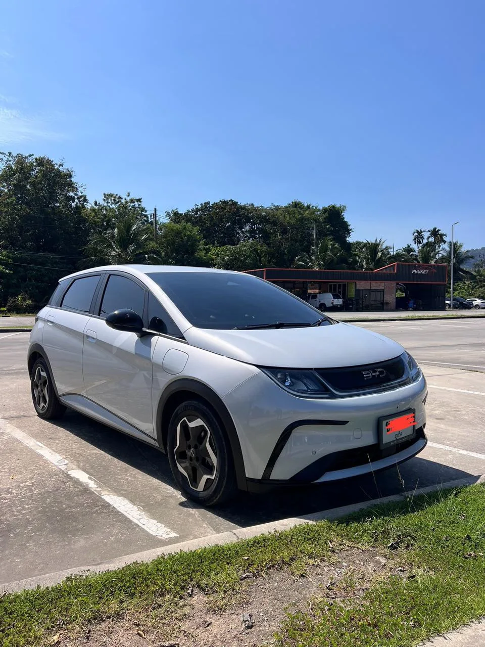 BYD Dolphin Standard, серебристый