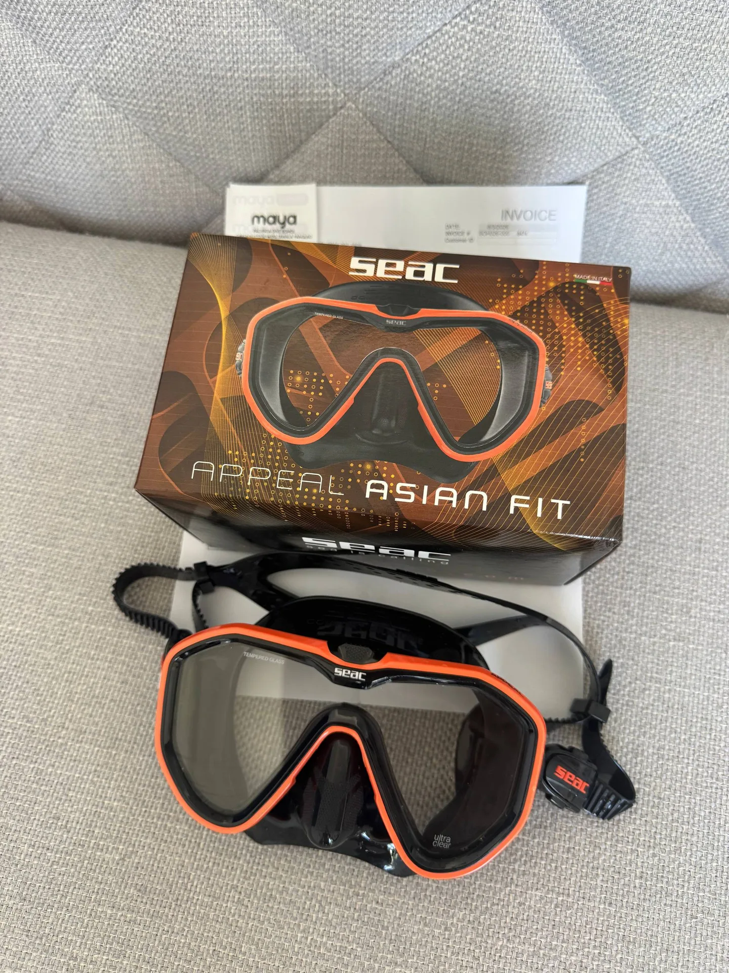 Маска SEAC Appeal Asian Fit для дайвинга