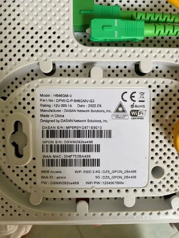Роутер DASAN H646GM-V GPON WiFi, фото 4