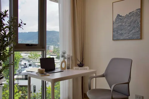Угловая квартира с 1 спальней, 40 м², в Skypark Celeste, фото 2