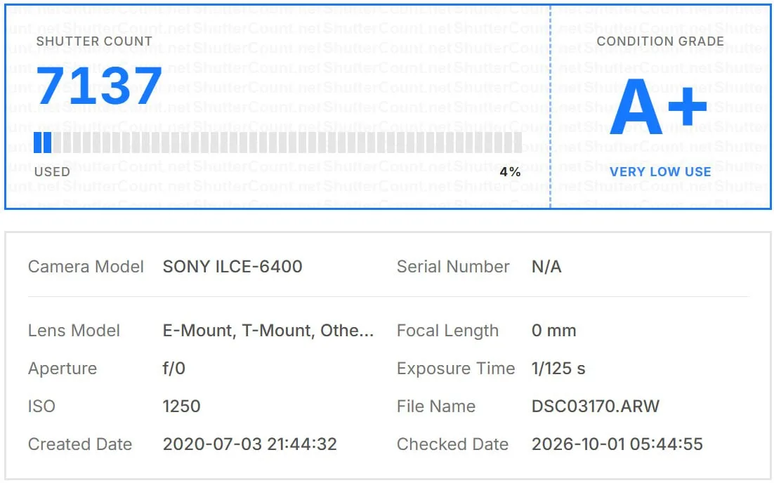 Sony α6400, фото 4